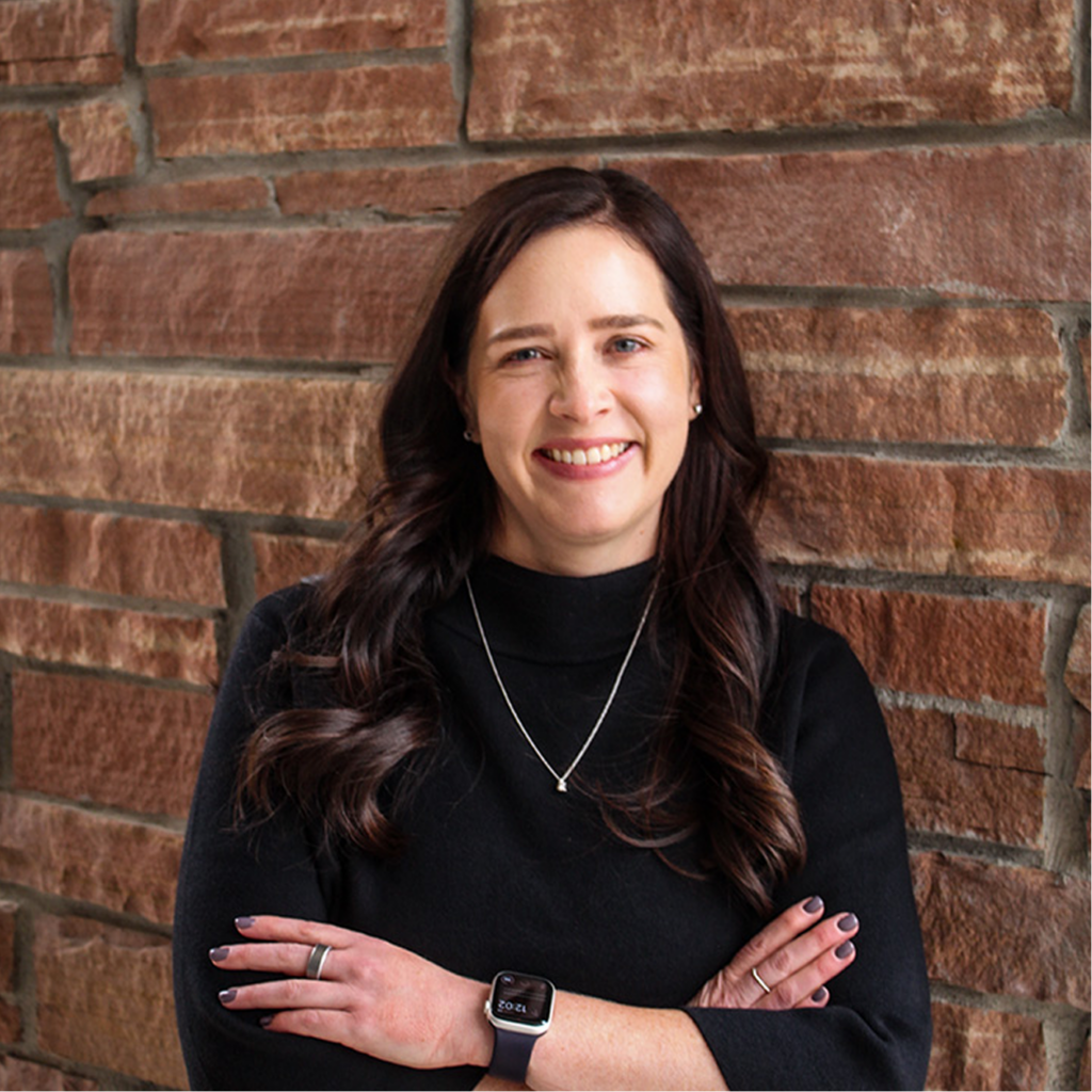 A professional headshot of dr. Anne Stearns