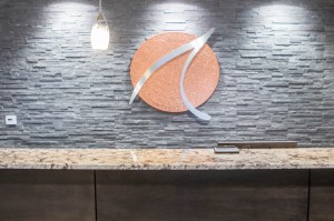 Image of the company logo on an office building